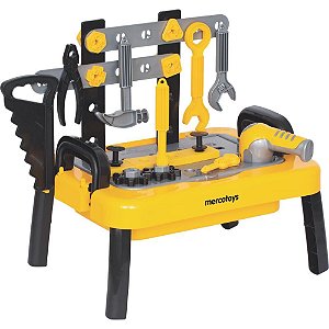 Brincando de profissoes bancada de ferramentas mini ge - merco toys (unidade)