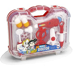 Brincando de profissoes maleta mini doutor grande - pakitoys (unidade)