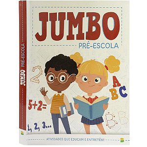 Livro pedagogico jumbo pre-escola 20x27 224pg - todolivro (unidade)