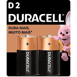 Pilha alcalina grande d - duracell (bl.c/02)