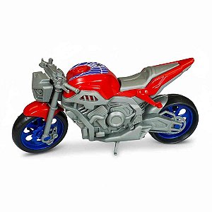 Moto moto spider sport 32x16x11cm - kendy brinquedos (unidade)