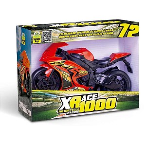 Moto x race 1000 (sortido) - samba toys (unidade)