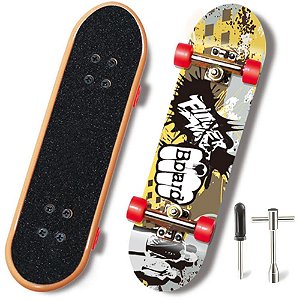 Skate de dedo park c/2pecas - dm toys (unidade)