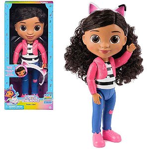 Boneco e personagem gabbys dollhouse 32cm - sunny (unidade)