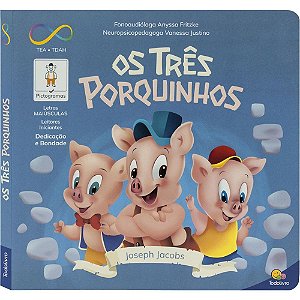 Livro infantil ilustrado neuro 3 porquinh. cd 20x20 16p - todolivro (unidade)
