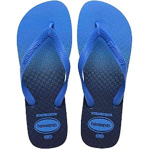 Chinelo havaianas masculino top basic 39/0 azul brilhante - havaianas (par)