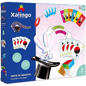Jogo diverso show de magicas 8 truques - xalingo (unidade)