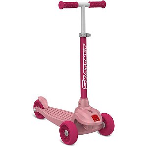 Patinete skatenet rosa - bandeirante (unidade)