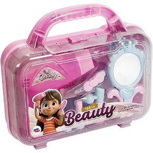 Brincando de profissoes maleta beauty media - pakitoys (unidade)