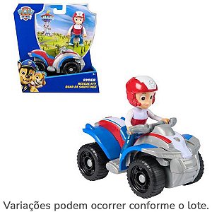 Boneco e personagem patrulha canina ryder solido - sunny (unidade)
