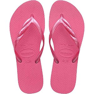 Chinelo havaianas feminino fantasia ii 39/0 rosa flux - havaianas (par)