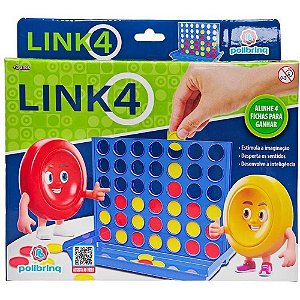 Jogo diverso link 4 - polibrinq (unidade)