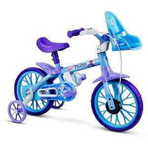 Bicicleta infantil aro 12 frozen - nathor (unidade)