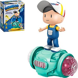 Boneco e personagem boy hoverboard bate e volta 23 - art brink (unidade)