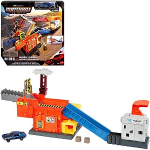 Matchbox pista esmagadora de combate - mattel (unidade)