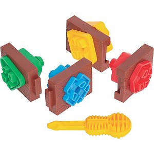 Brincando de profissoes kit mini genios parafusos dida - merco toys (unidade)