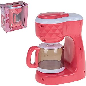 Brincando de casinha cafeteira infantil c/luz e som - art brink (unidade)
