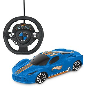 Carrinho controle remoto hot wheels sprint 2 canais 1:2 - multikids (unidade)