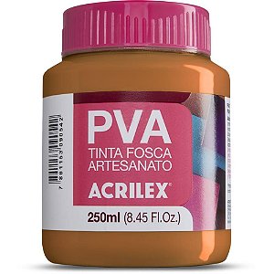 Tinta pva 250ml. marrom - acrilex (pct.c/03)