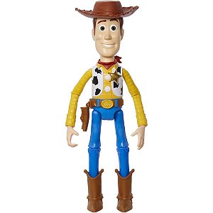 Boneco e personagem toy story vintage woody 30cm - mattel (unidade)