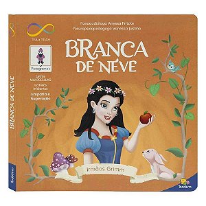 Livro infantil ilustrado neuro branca neve cd 20x20 36p - todolivro (unidade)
