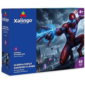 Quebra-cabeca madeira guardiao plasma 60pcs - xalingo (unidade)