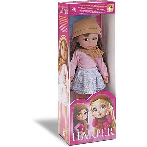 Boneca harper 34,5cm - bee toys (unidade)