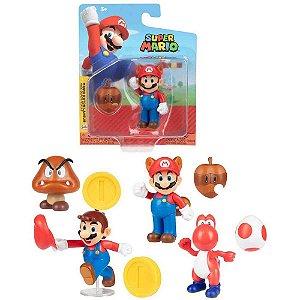 Miniatura colecionavel super mario figura (sortido) - sunny (unidade)