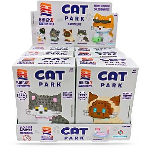 Brinquedo para montar bricko pet lovers cats (sortido) - polibrinq (dp.c/06)