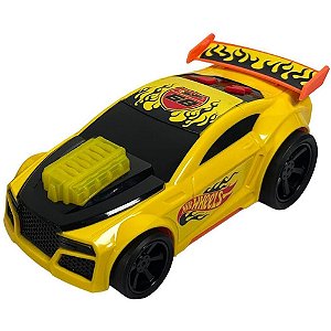 Carrinho hot wheels fire blink luz e so - multikids (unidade)