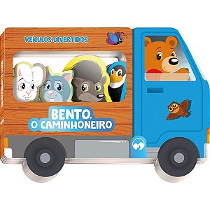 Livro infantil colorir veiculo divertido bento caminh - vale das letras (unidade)