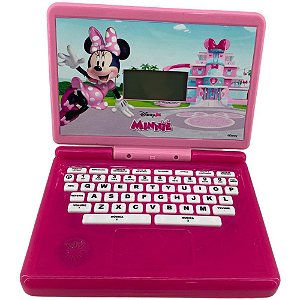 Laptop infantil minnie minigame bilingue - candide (unidade)