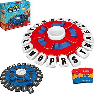 Brinquedo diverso descubra palavras mini 18cm - art brink (unidade)