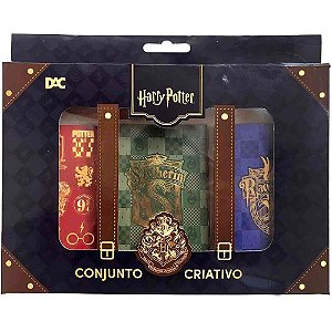 Caderno a5 harry potter conj.criativo c/a - dac (unidade)