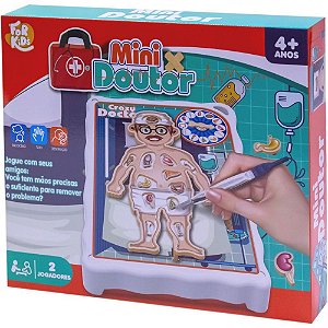 Jogo educativo mini doutor - bee toys (unidade)