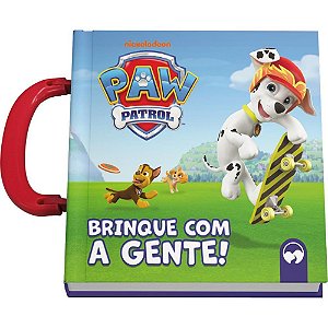 Livro infantil colorir patrulha canina brinque c/alca - vale das letras (unidade)