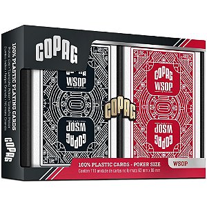 Baralho poker wsop duplo - copag (unidade)