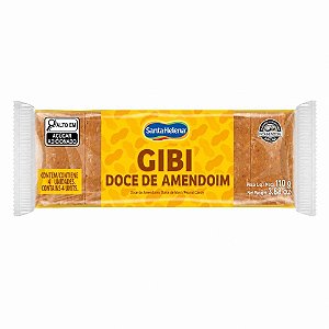 Doce doce de amendoim gibi 110g - santa helena (unidade)