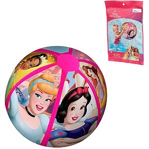 Bola infantil princesa inflavel 40cm - etitoys (unidade)