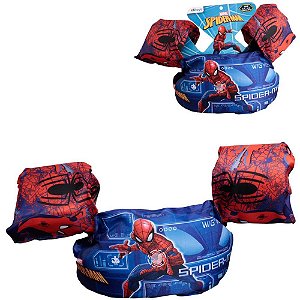 Colete inflavel spider-man 56cm - etitoys (unidade)