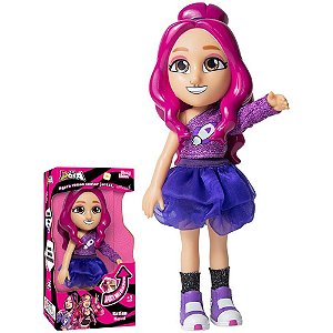 Boneco e personagem dos rosa katlen musical 26cm - baby brink (unidade)