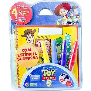 Brinquedo para colorir toy story assopra e pinta - toyng (unidade)