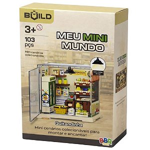 Brinquedo para montar mini mundo quitandinha 103pcs - bbr toys (unidade)