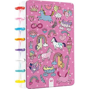 Diario diario inteligente unicornios - vale das letras (unidade)