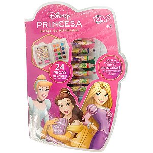 Maleta para pintura princesa kit pintura - toyng (unidade)