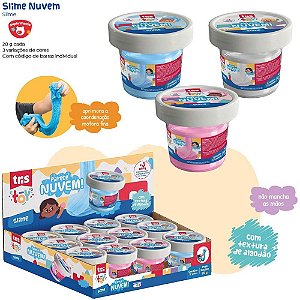 Slime tris toy nuvem 20g - summit (dp.c/12)