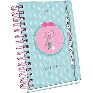 Agenda permanente rebecca bonbon esp.194f.134x19 - dac (unidade)