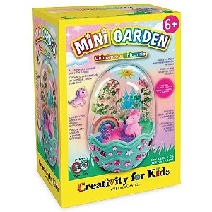 Brinquedo criativo cfk mini garden unicornio - faber-castell (unidade)