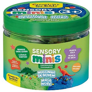 Brinquedo criativo cfk mini sensorial dinossauros - faber-castell (unidade)