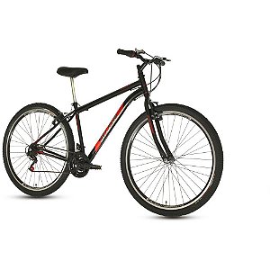 Bicicleta aro 29 volcano preto/vermelho - stone bike (unidade)